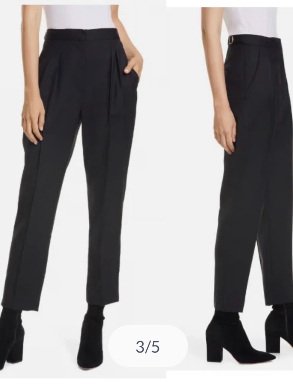 Nili Lotan | Lia Stretch Wool Dress Pants | Size 6